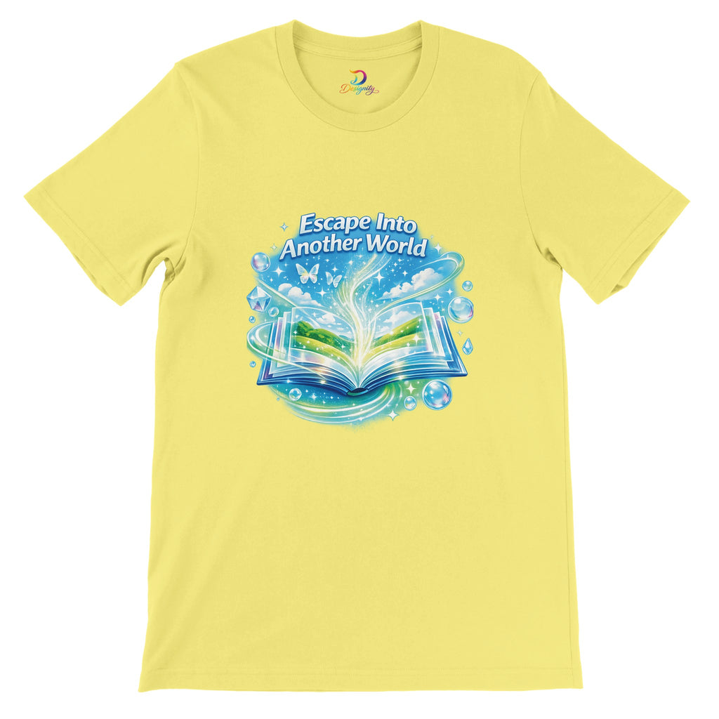 Escape Into Another World T-Shirt – Neo Frutiger Aero Aesthetic Y2K Retro Graphic Tee - Designity