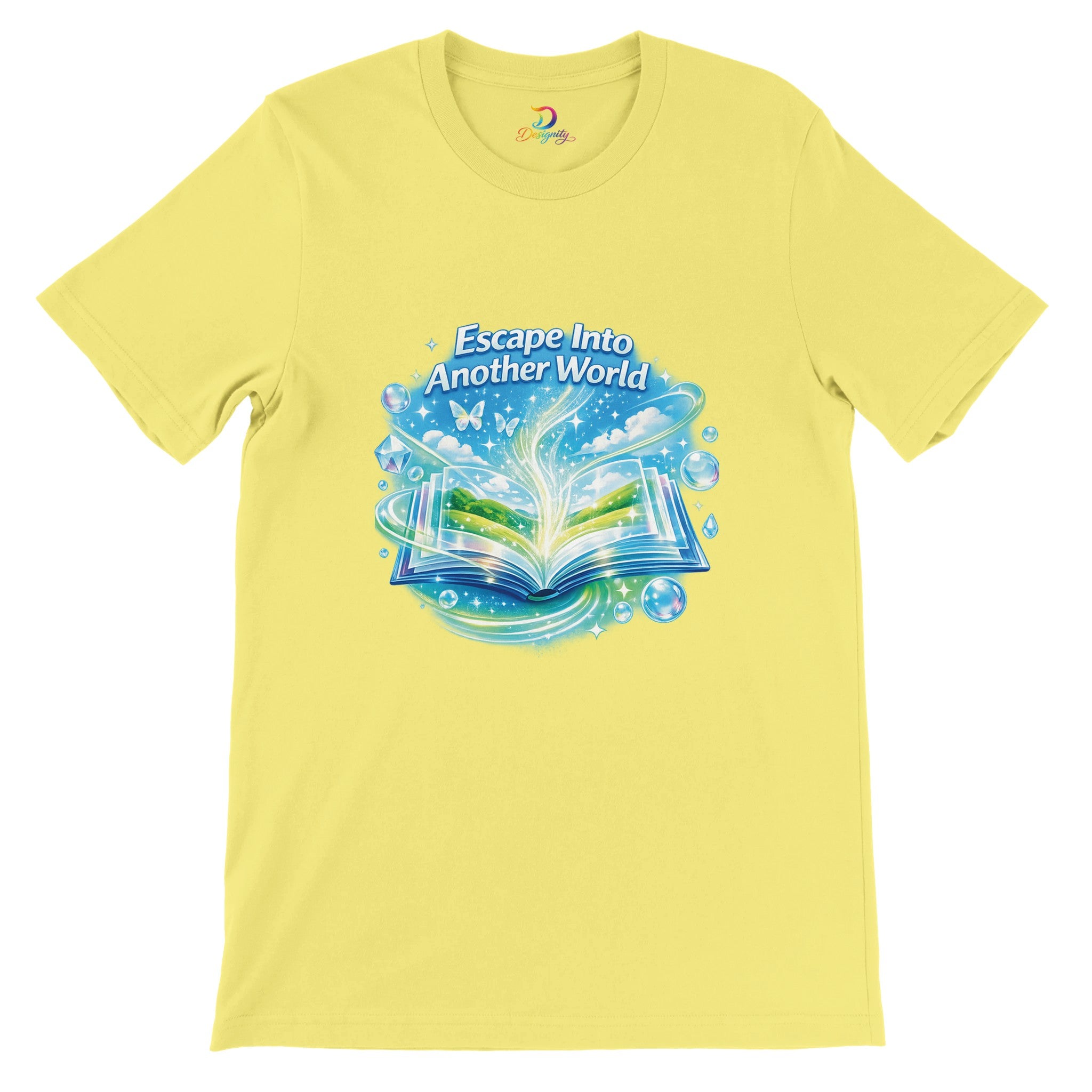 Escape Into Another World T-Shirt – Neo Frutiger Aero Aesthetic Y2K Retro Graphic Tee - Designity