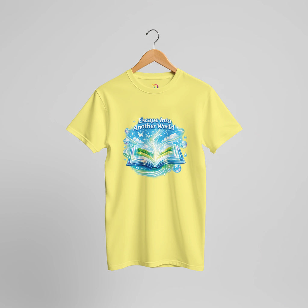 Escape Into Another World T-Shirt – Neo Frutiger Aero Aesthetic Y2K Retro Graphic Tee - Designity