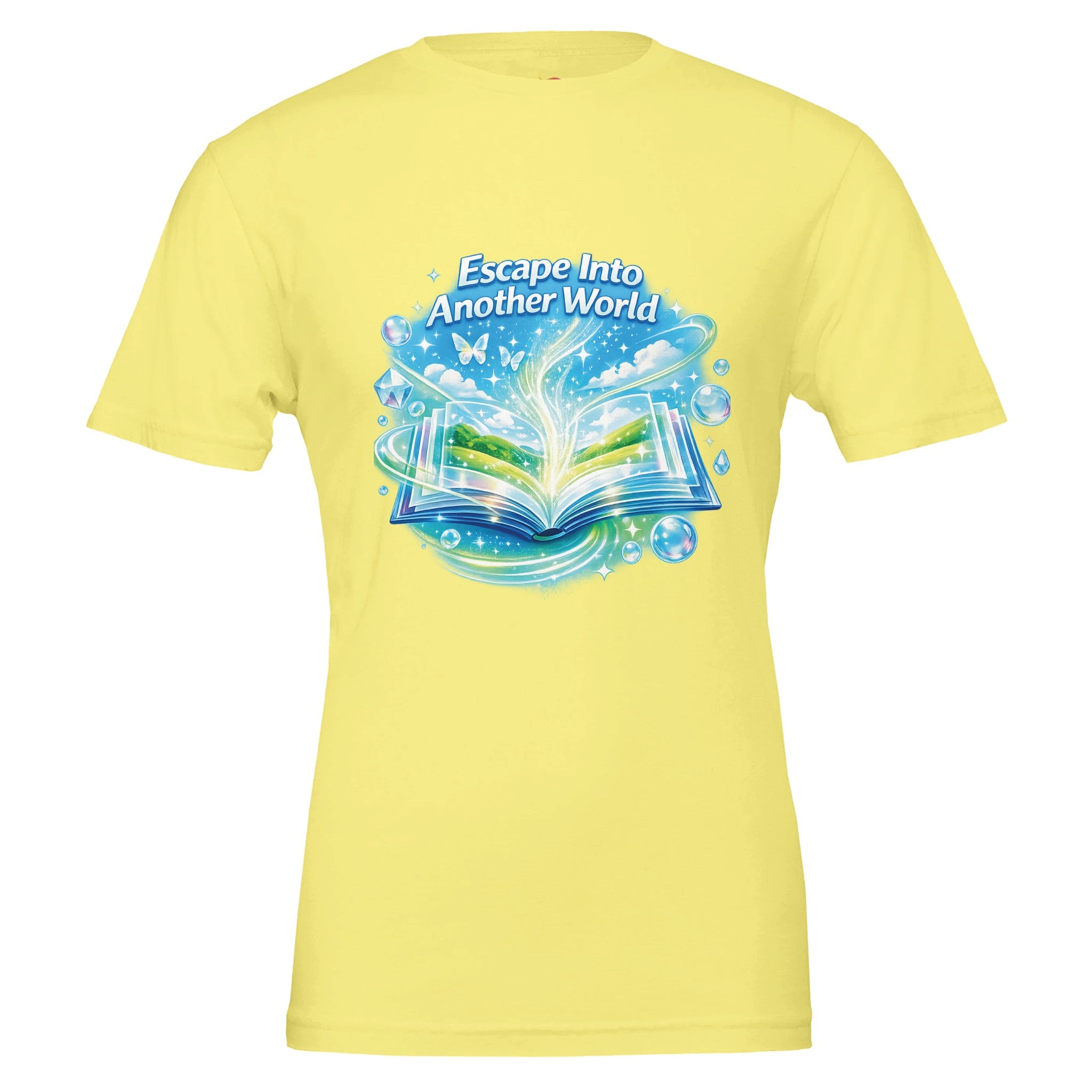 Escape Into Another World T-Shirt – Neo Frutiger Aero Aesthetic Y2K Retro Graphic Tee - Designity