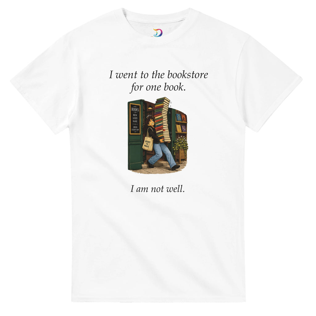 Funny Book Tower T-Shirt – Book Lover & Librarian Gift - Designity