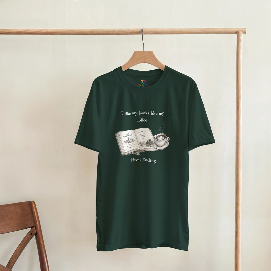 Coffee and Books T-Shirt – Funny Book Lover Gift - Designity