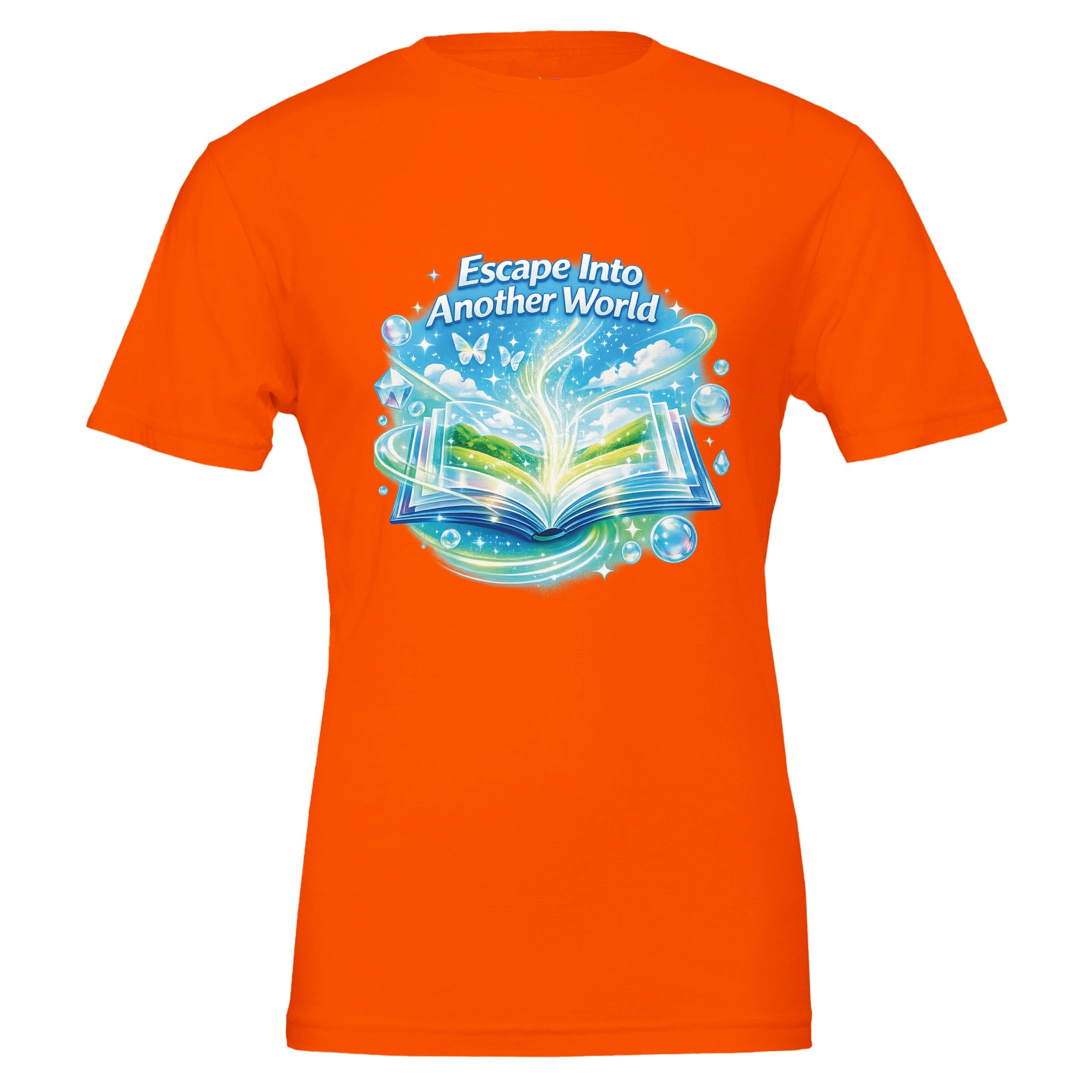 Escape Into Another World T-Shirt – Neo Frutiger Aero Aesthetic Y2K Retro Graphic Tee - Designity