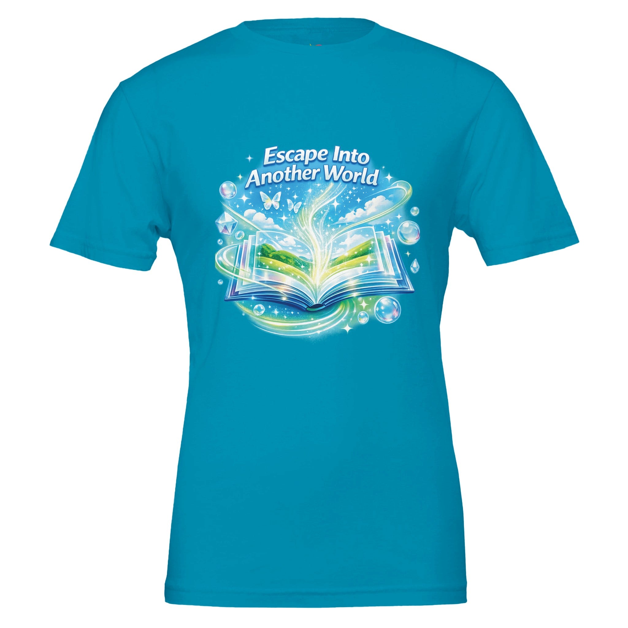 Escape Into Another World T-Shirt – Neo Frutiger Aero Aesthetic Y2K Retro Graphic Tee - Designity