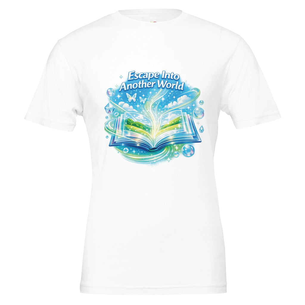 Escape Into Another World T-Shirt – Neo Frutiger Aero Aesthetic Y2K Retro Graphic Tee - Designity